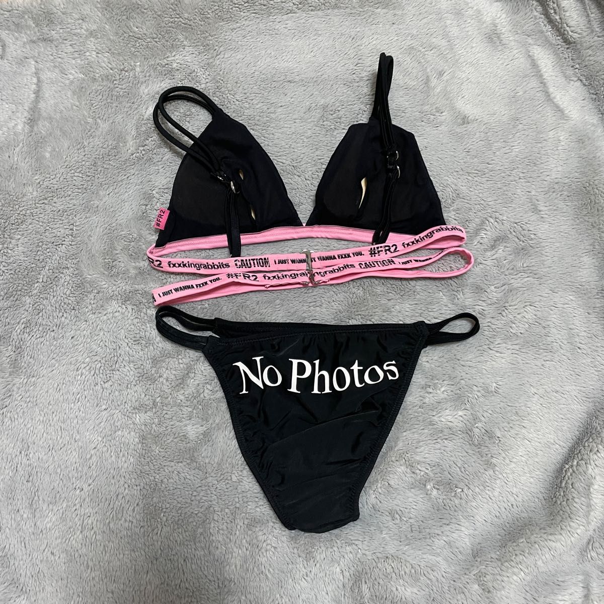 FR2 梅 エフアールツー ビキニ 水着 ピンク 完売商品 黒 ピンク｜Yahoo