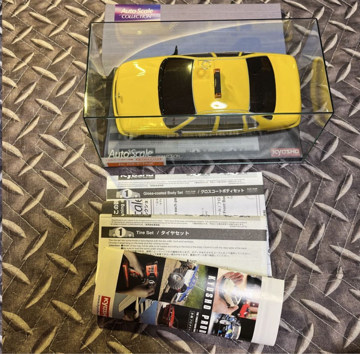 京商 ASC シボレー カプリス 1996タクシー MZX107T Kyosho Mini-z Body