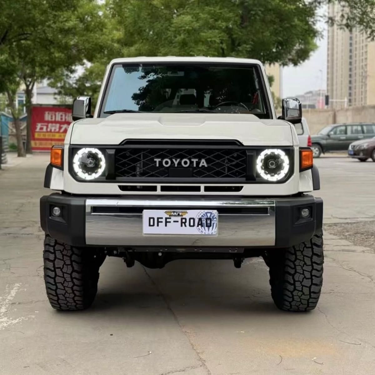 GDJ76 再再販ランクル70 輸出用 メッキバンパー｜Yahoo!フリマ（旧