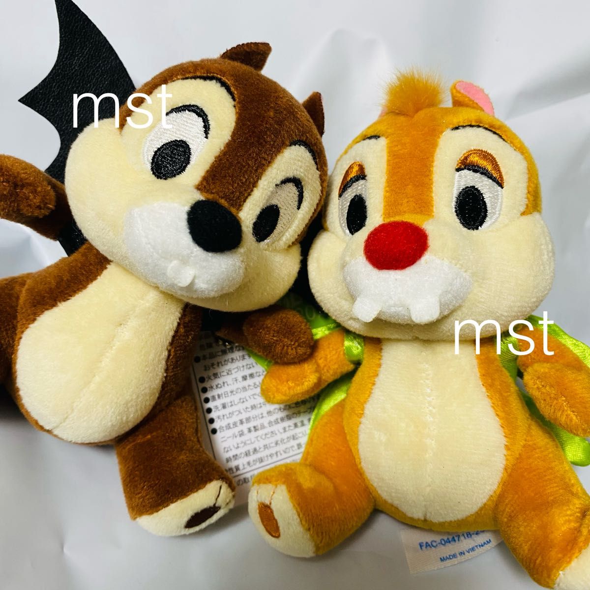 チップ デール ぬいぐるみバッジ ディズニー ハロウィン 2025 ぬいば