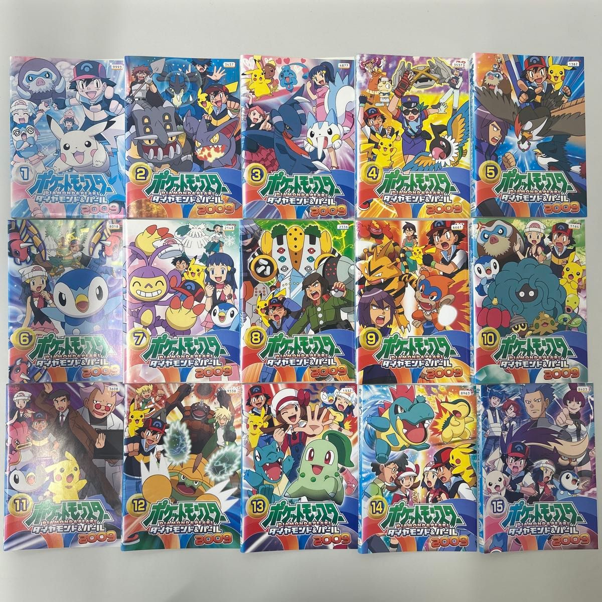 ポケットモンスター ダイヤモンド＆パール DVD 1期〜4期 全63巻 全巻