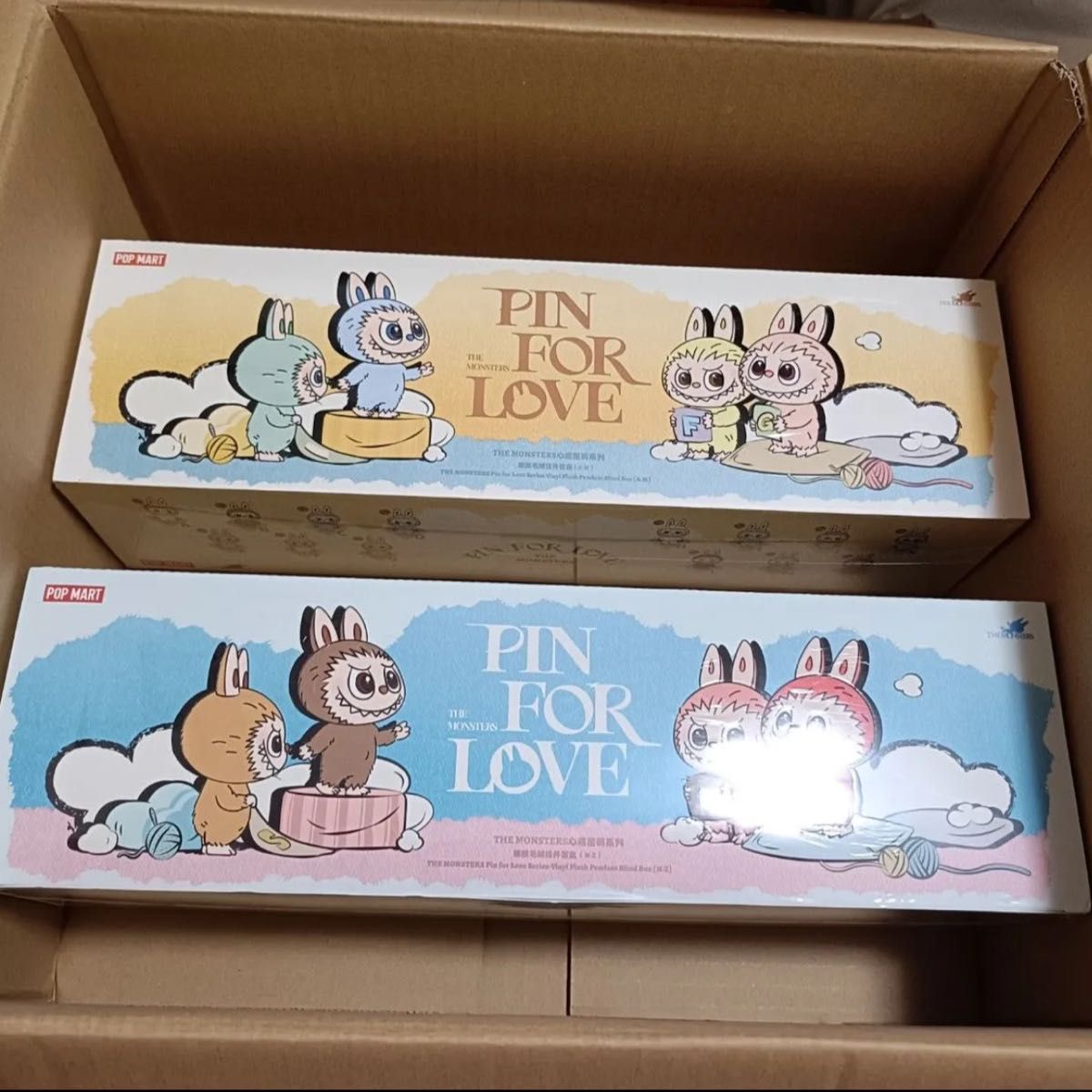 THE MONSTER PIN FOR LOVE アソートボックス(N-Z) POP MART（ポップ