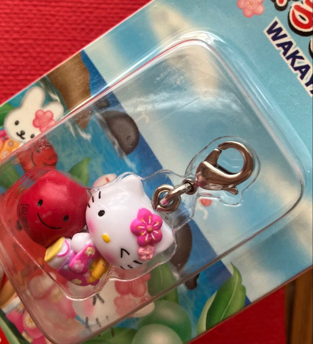 レア】 ご当地キティ ファスナーマスコット 熱海 ピンク浴衣 金魚 レア