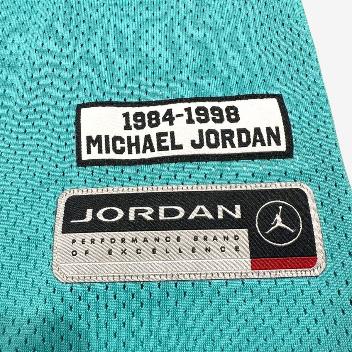 超希少 NIKE JORDAN タンクトップ Lサイズ ティファニーブルー バスケ