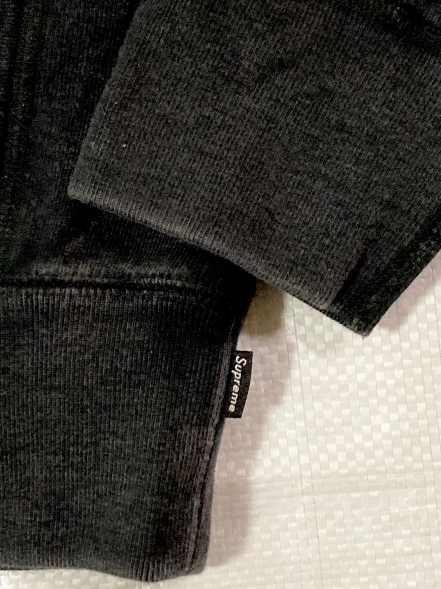 新品 Supreme Washed Box Logo Crewneck Black / M ボックスロゴ