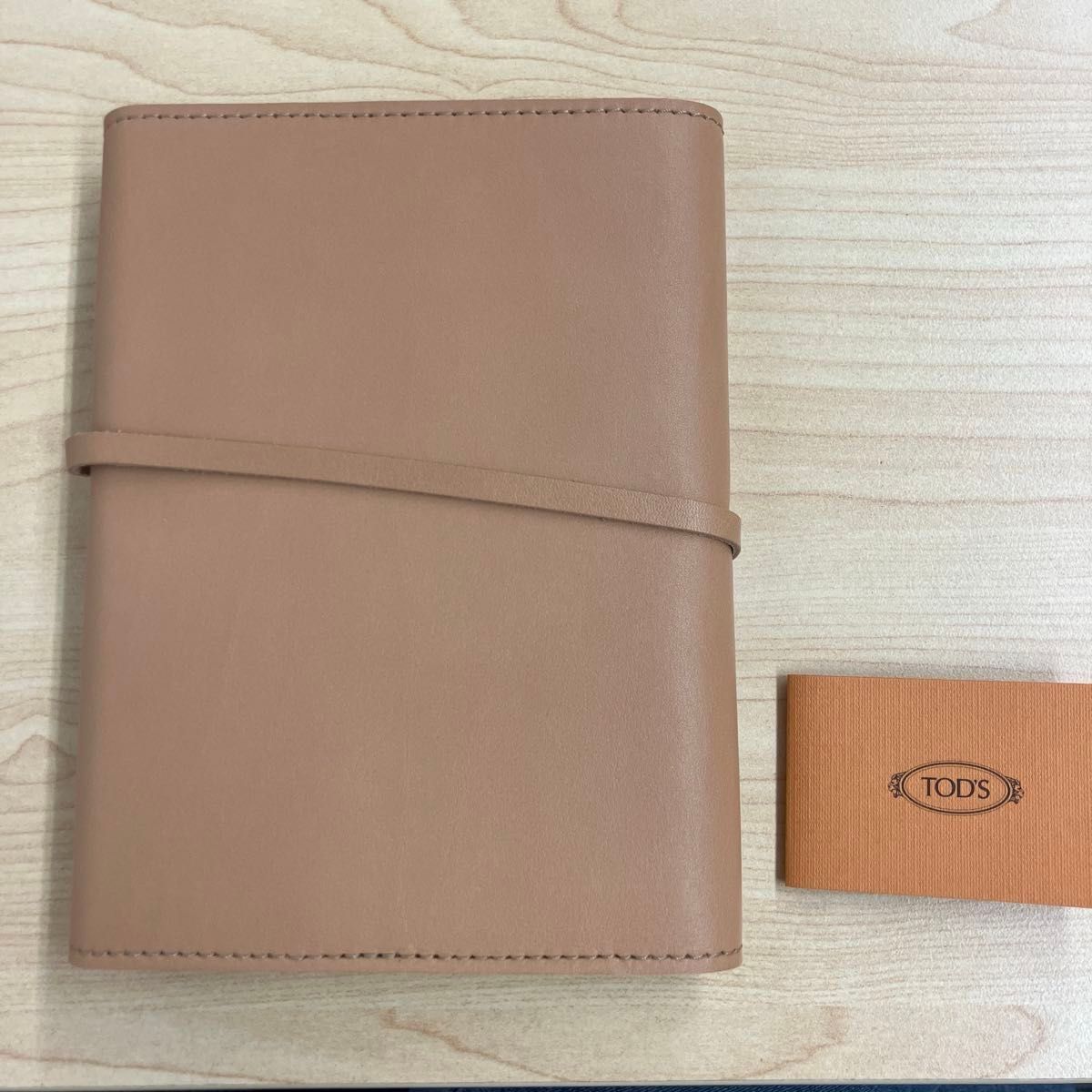 TOD'S トッズ レザー ノートカバー ベージュ 未使用｜Yahoo!フリマ（旧