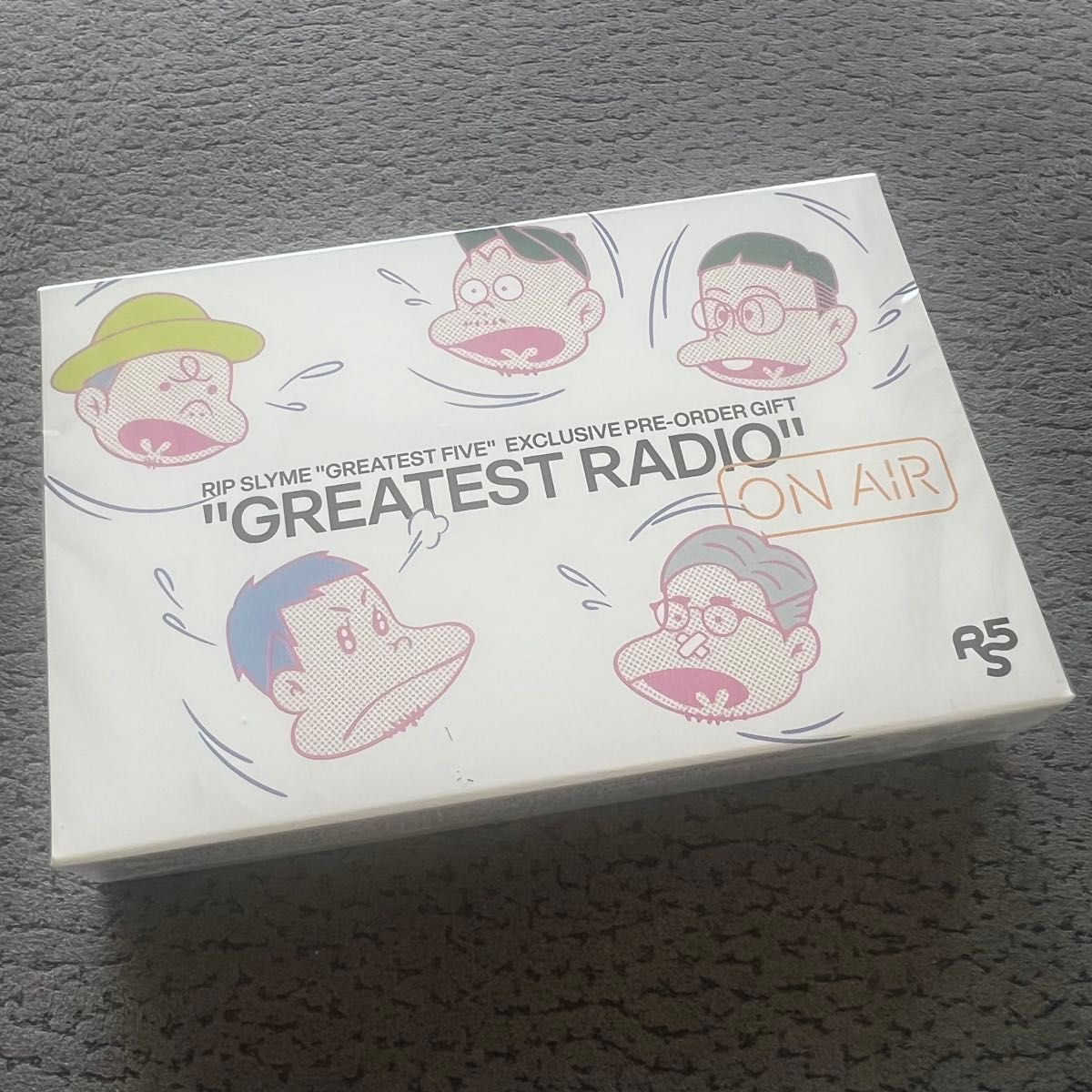 初回限定盤 RIP SLYME GREATEST FIVE メガジャケ カセットテープ付