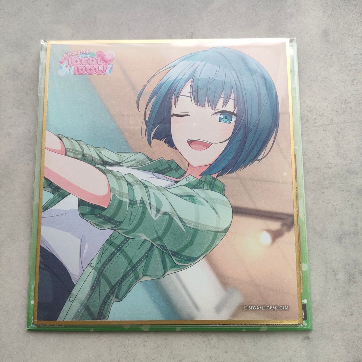 プロセカ 桐谷遥 ミニ色紙 49弾 Chase my IDEAL IDOL 特訓前/特訓後