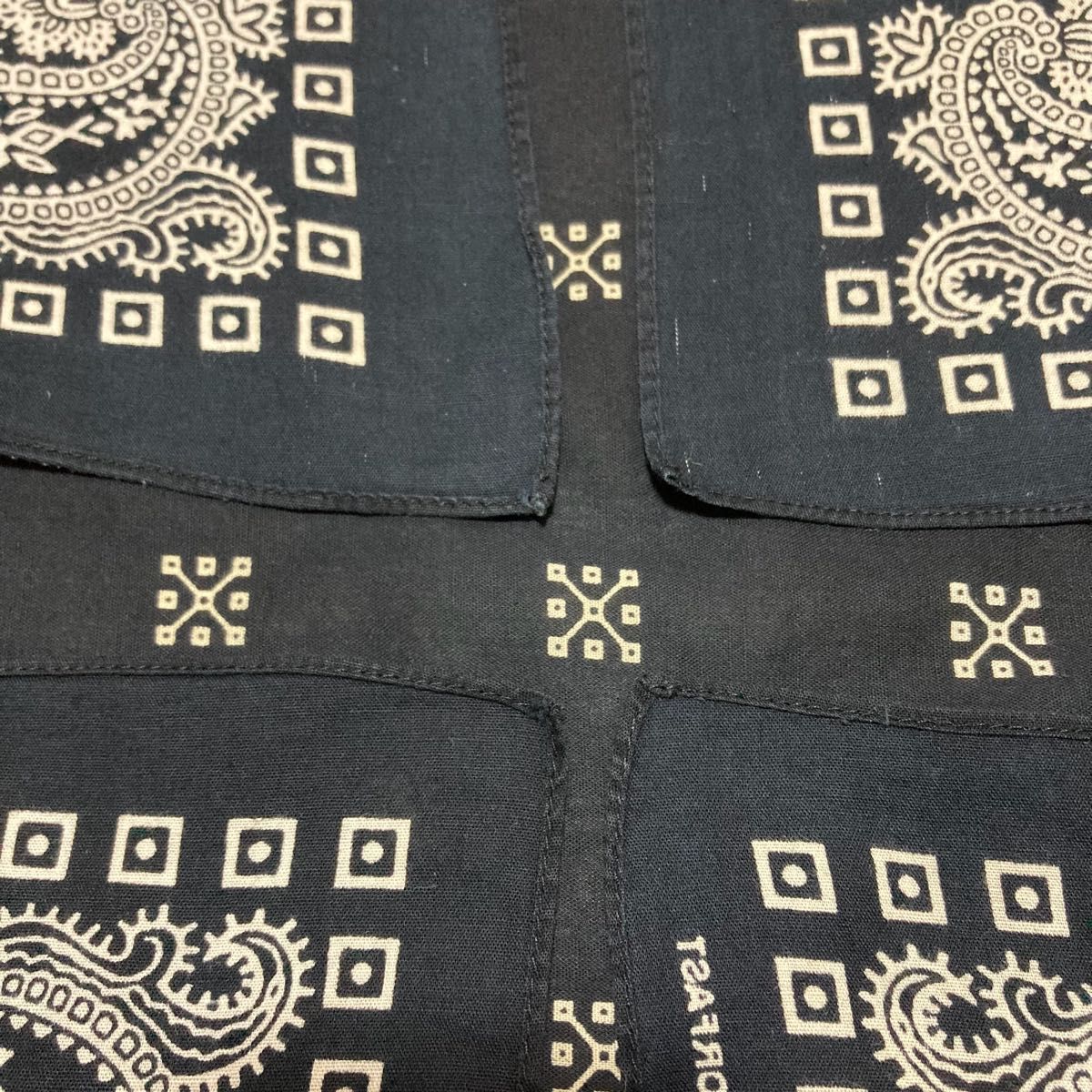 ジェイアダムス 黒 バンダナ パリスアクセサリーズ ドックタウン