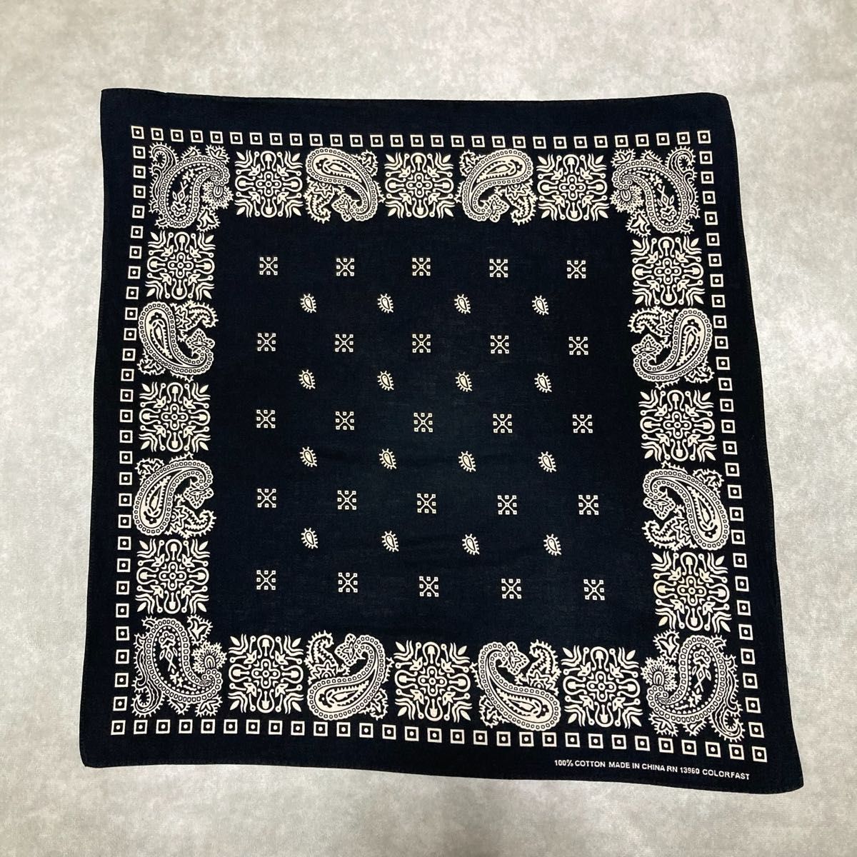 ジェイアダムス 黒 バンダナ パリスアクセサリーズ ドックタウン