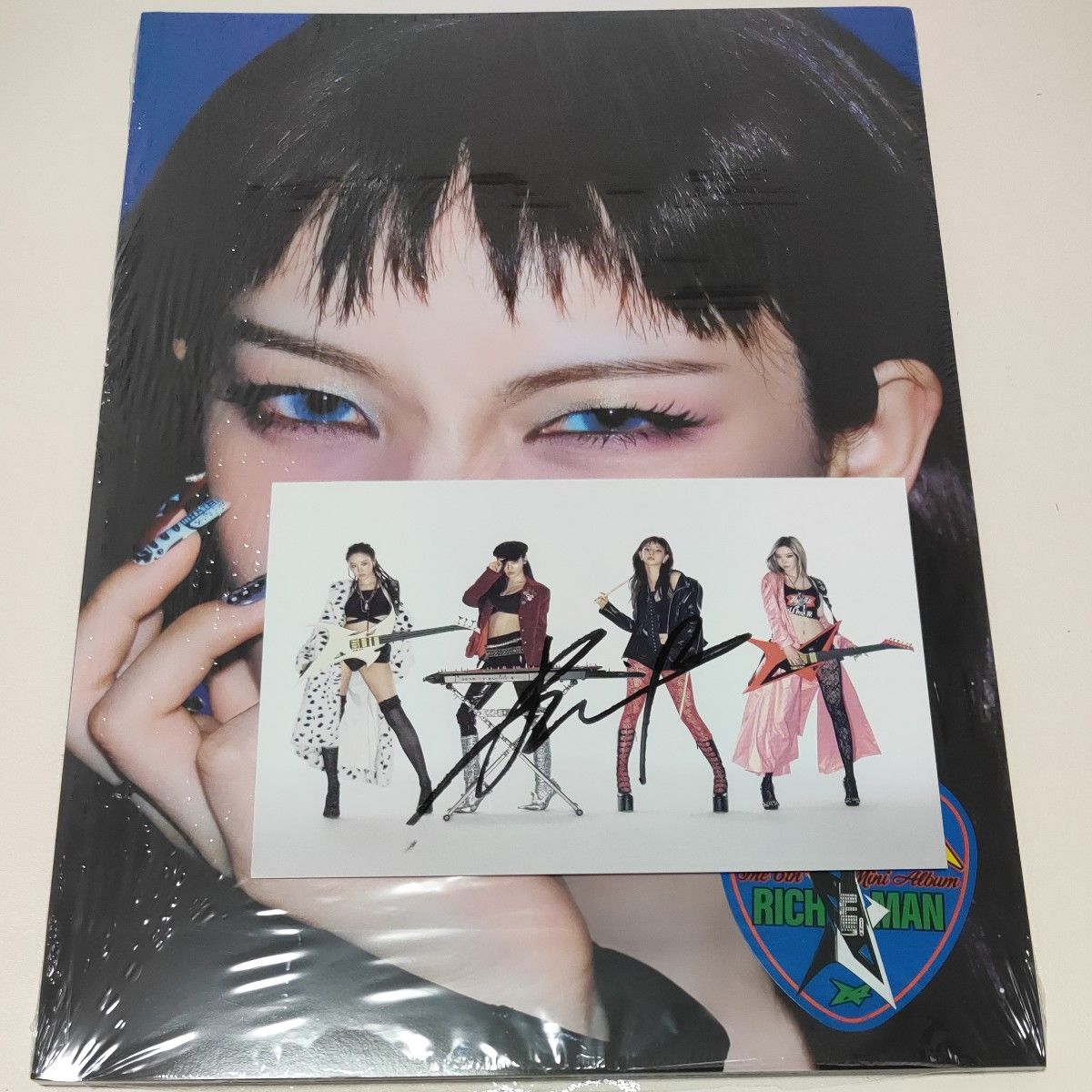 aespa rich man US限定 カリナ 直筆 サイン ポストカード｜Yahoo