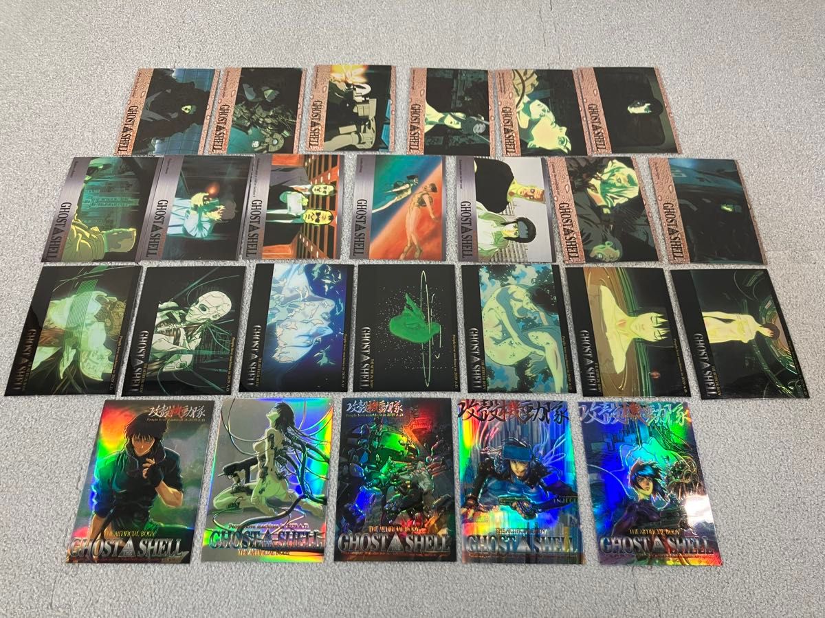 攻殻機動隊 トレカ ghost in the shell クロミウムカード アマダ製