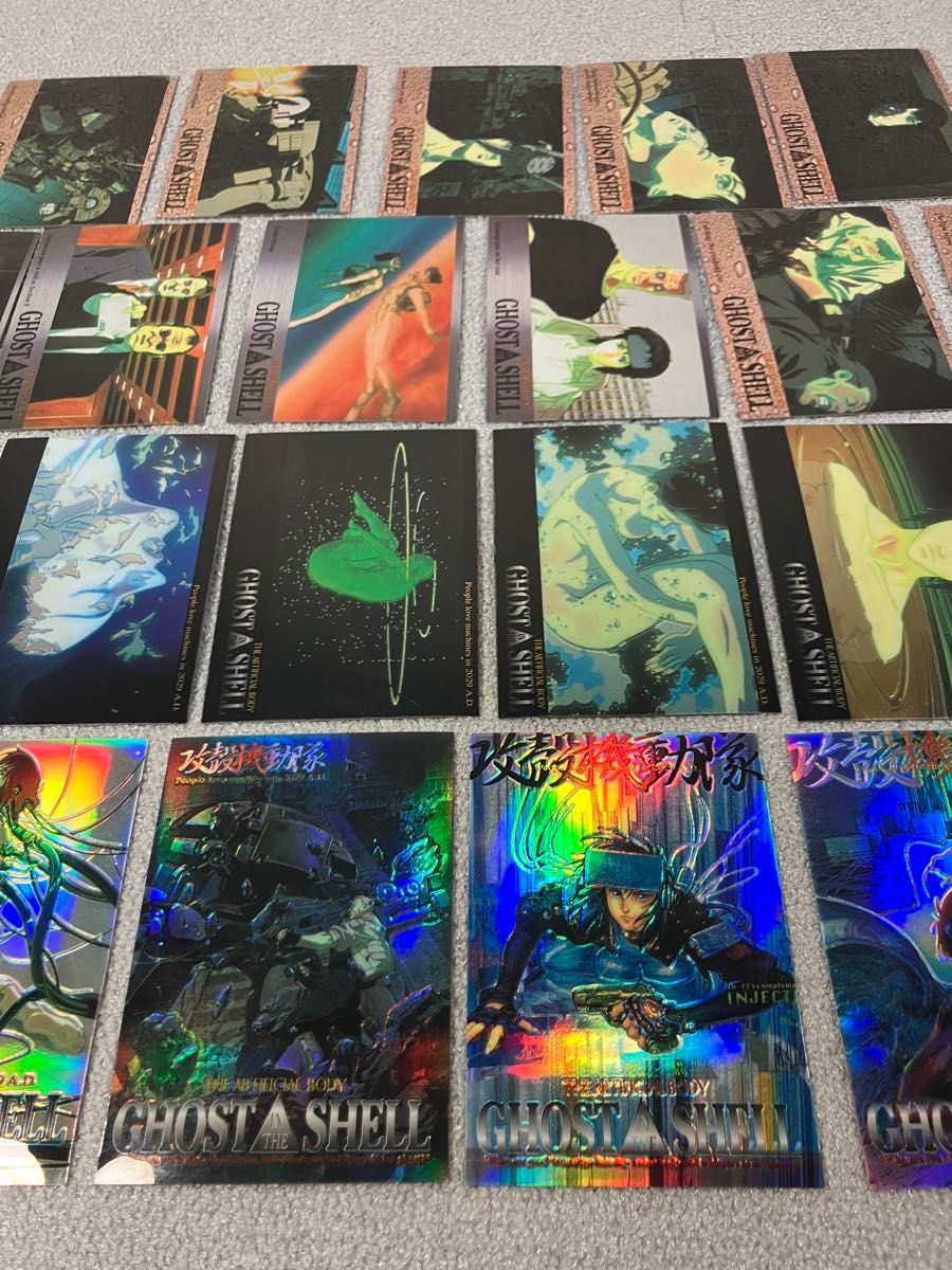 攻殻機動隊 トレカ ghost in the shell クロミウムカード アマダ製