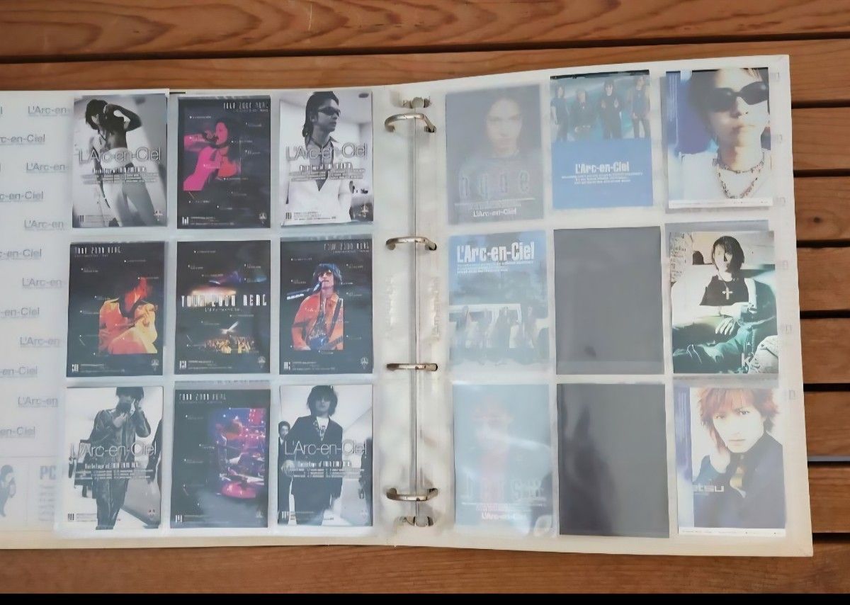 L'Arc-en-Ciel ラルク カードバインダー トレカ 118枚｜Yahoo!フリマ