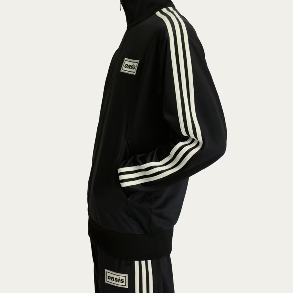 新品XL】ADIDAS OASIS ツアー ファイヤーバード トラックトップ 黒