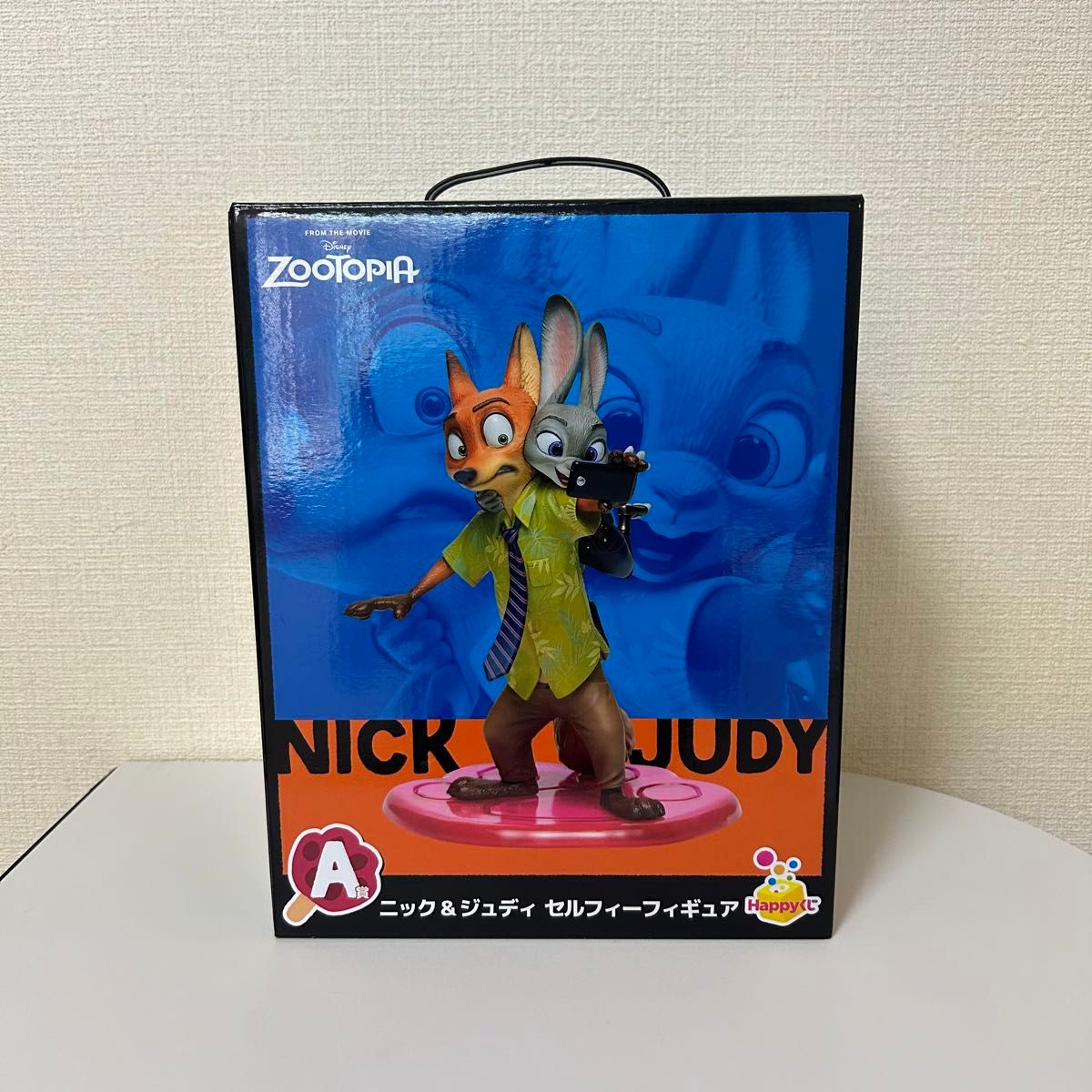 未開封】Happyくじ ディズニー ズートピア A賞 ニック&ジュディ