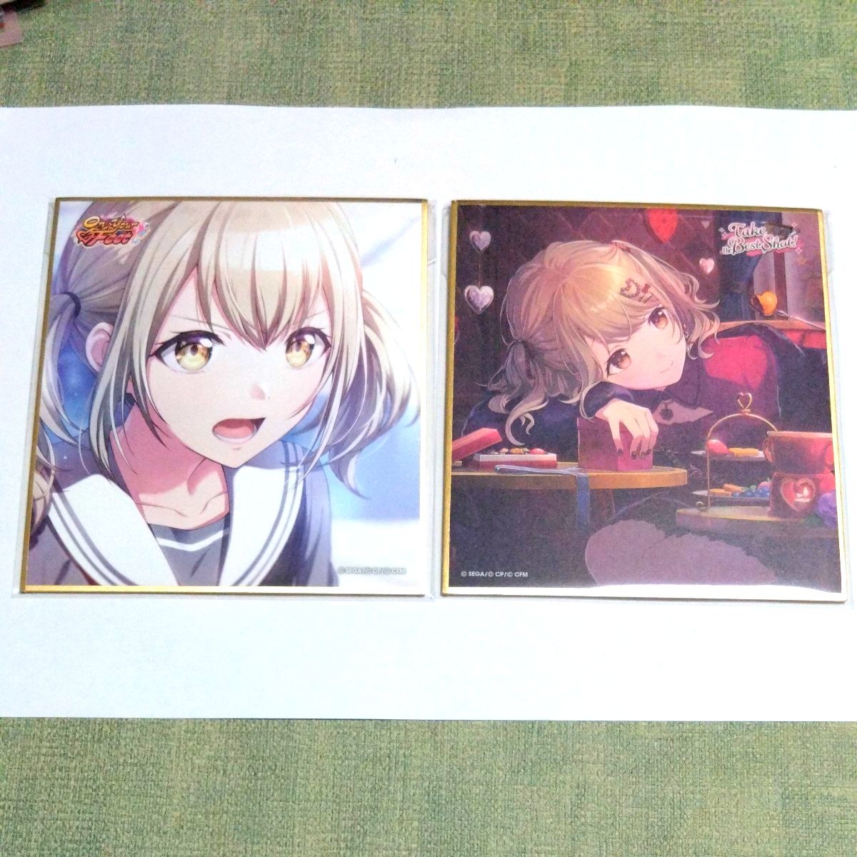 プロセカ 小豆沢こはね ミニ色紙コレクション 第9弾A 君と歌う、桜