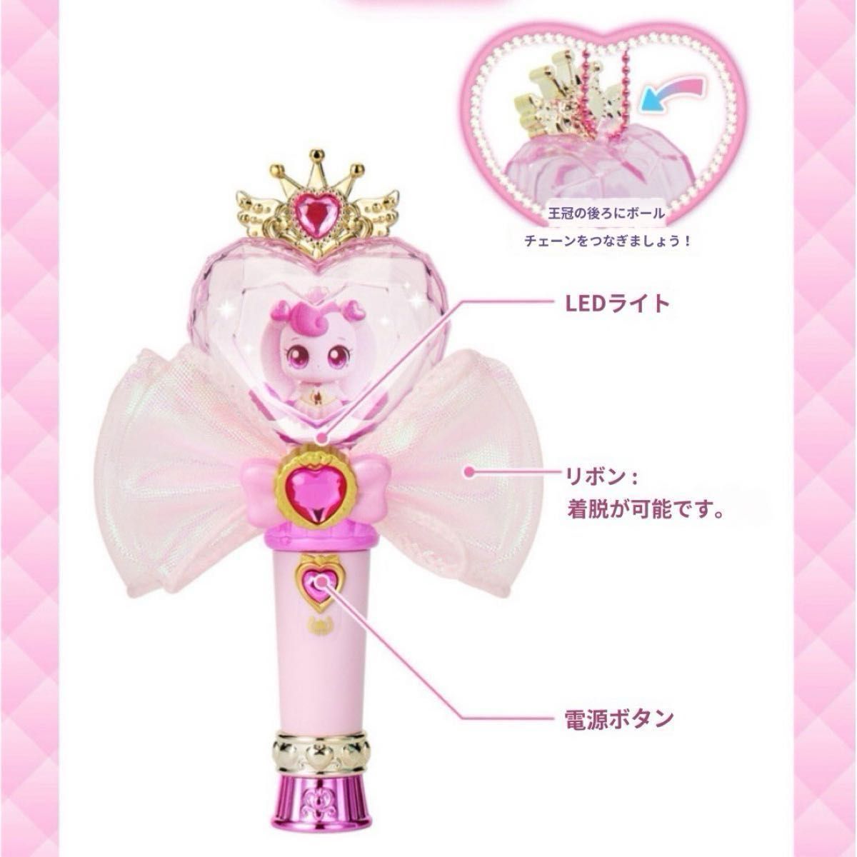 新品未開封】プリンセス キャッチ ティニピン ファンシーハート ハート