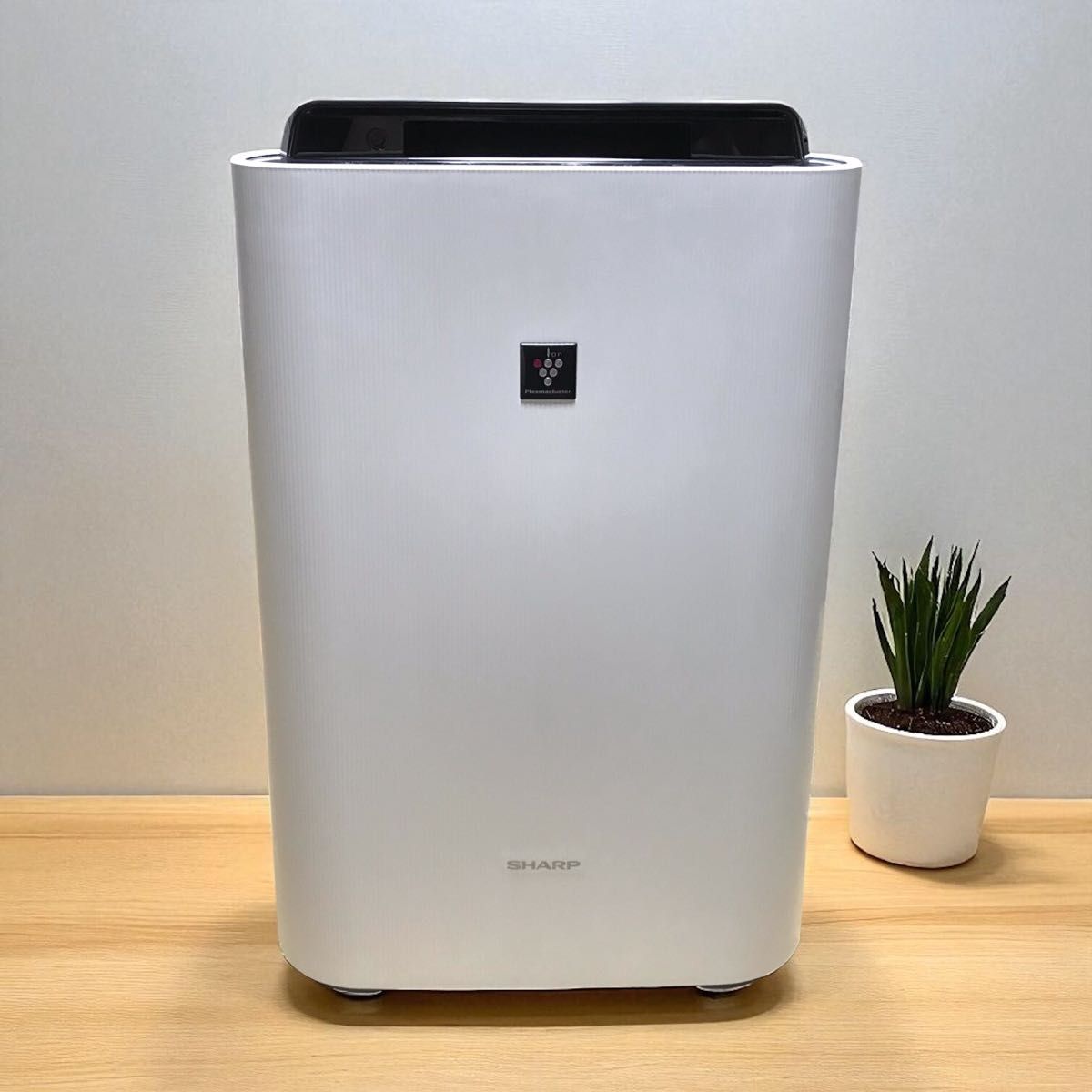完動品】SHARP シャープ KC-H50-W 加湿 空気清浄機 2018年製 23畳 花粉