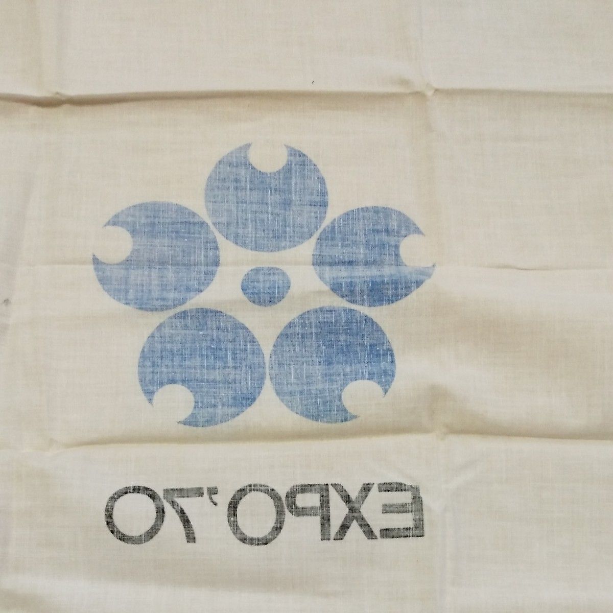 1970年大阪万博旗デザイン EXPO70 大阪万博記念ハンカチ 万博旗