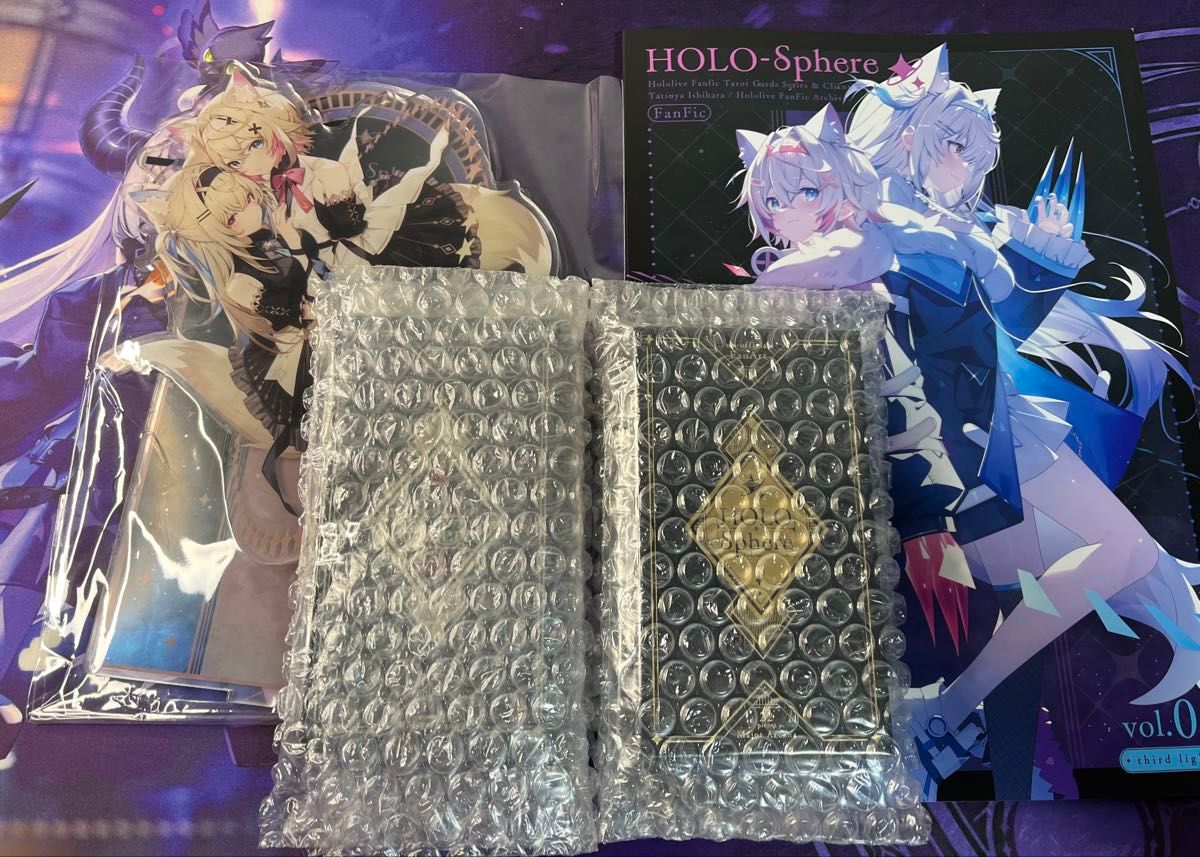 ホロライブ C106 石原竜也 かれー らいす 新刊 アクスタ タロット 大