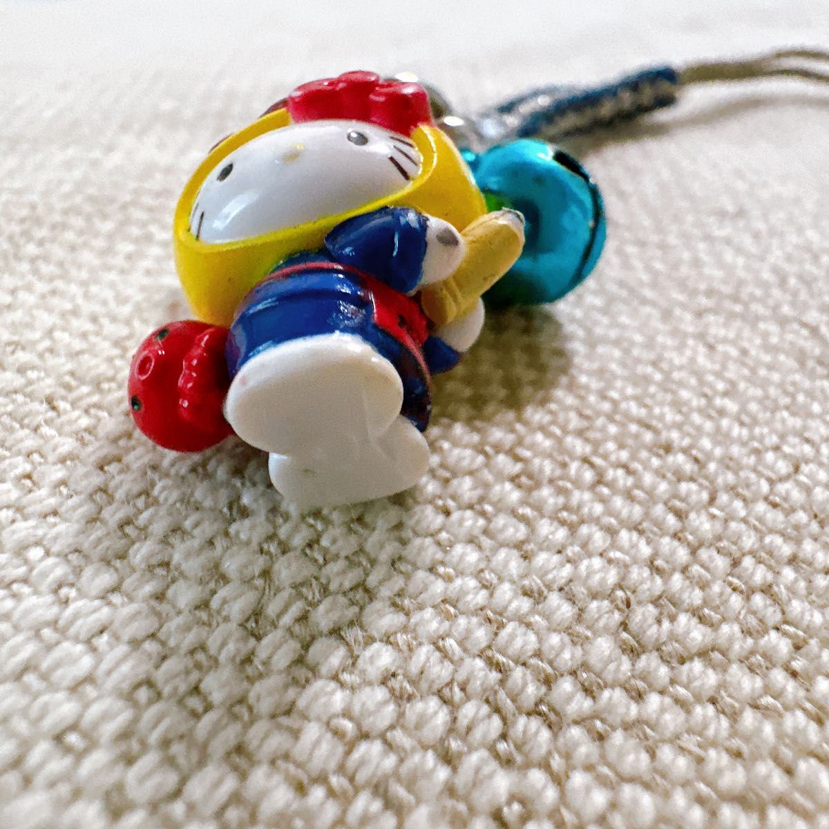 ハローキティ たこ焼き 大阪 根付け ストラップ ご当地キティ サンリオ