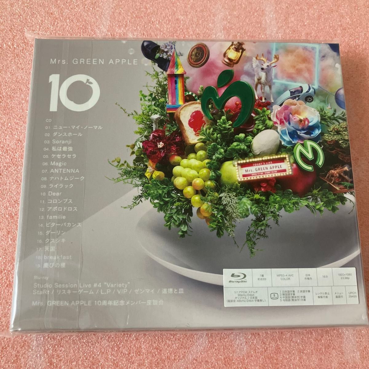新品未開封 Mrs GREEN APPLE 10 初回限定盤 CD+Blu-ray｜Yahoo!フリマ