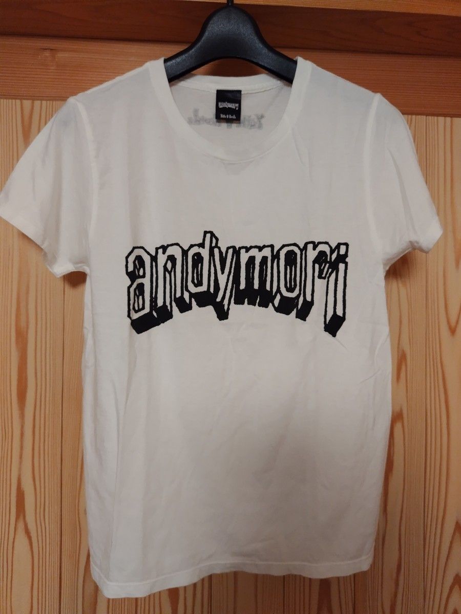 andymori アンディモリ バンドロゴ Tシャツ(white) XSサイズ｜Yahoo