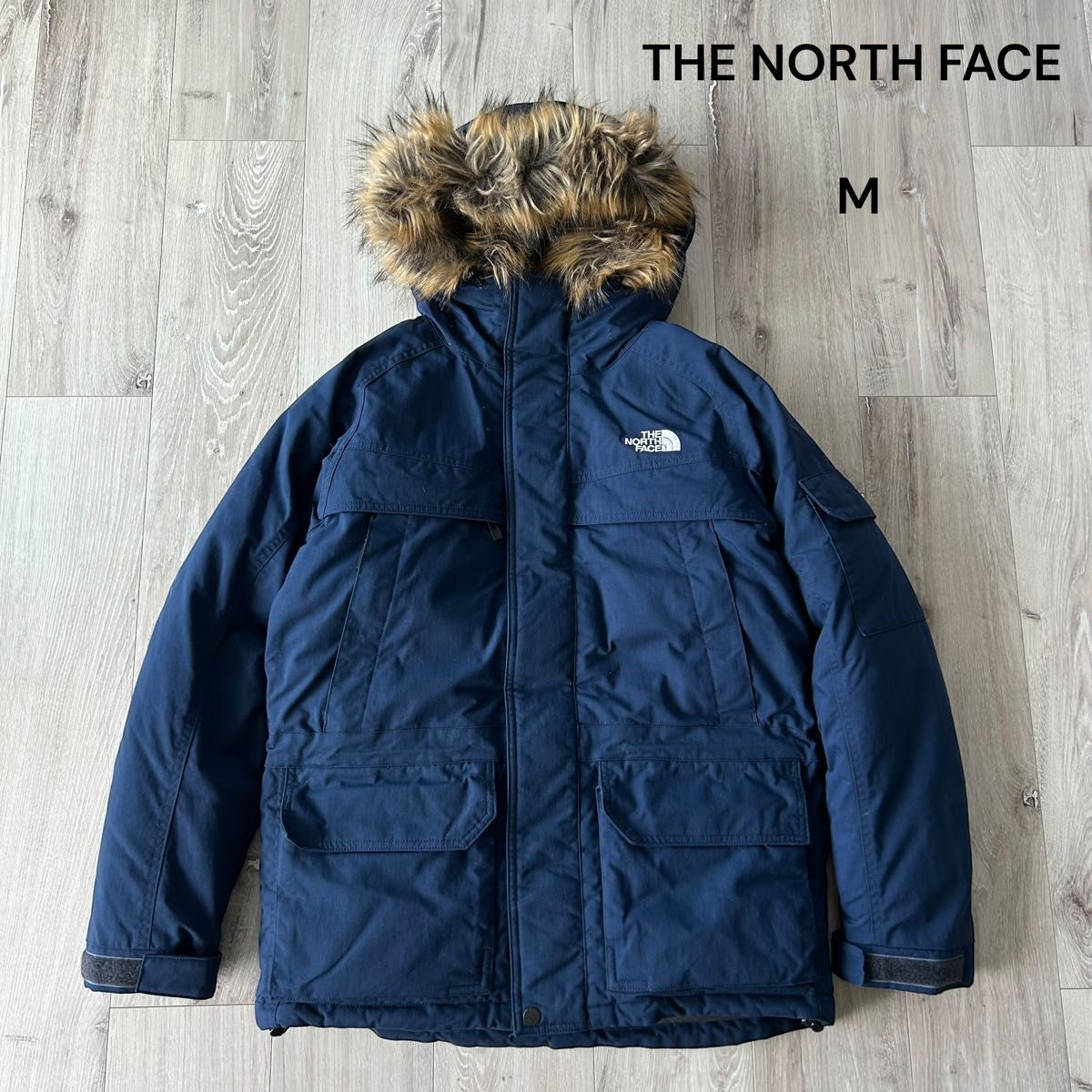 美品】ノースフェイス マクマードパーカー ダウンジャケット M