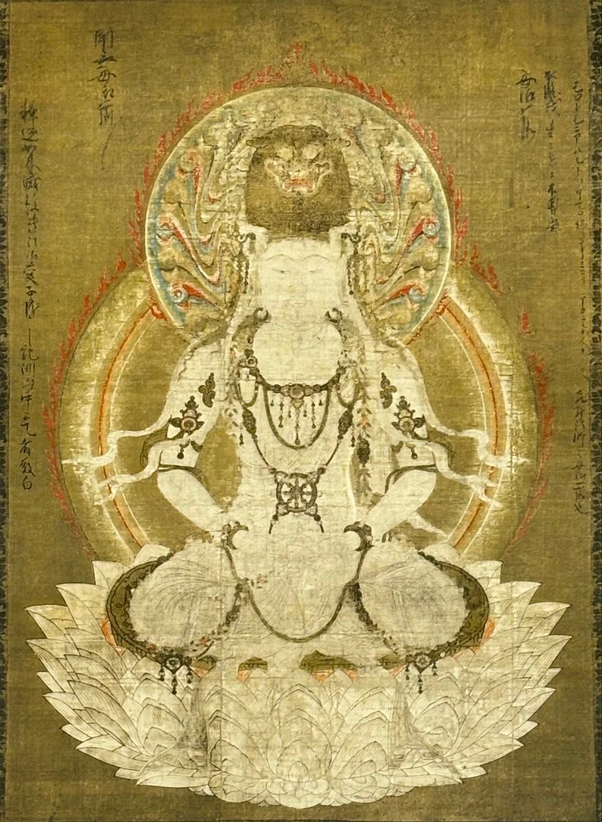 栂尾高山寺 国宝 仏眼仏母像」複製掛軸 便利堂 1幅|掛け軸 仏教美術