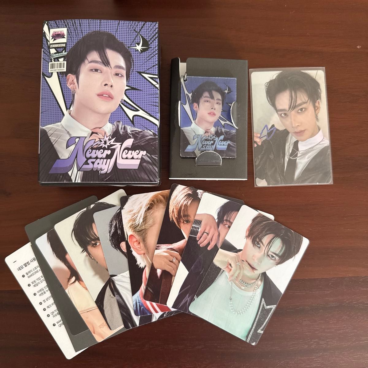 ZEROBASEONE ZB1 あっち向いてホイ オフイベ 勝ち ハンビントレカ ZB1