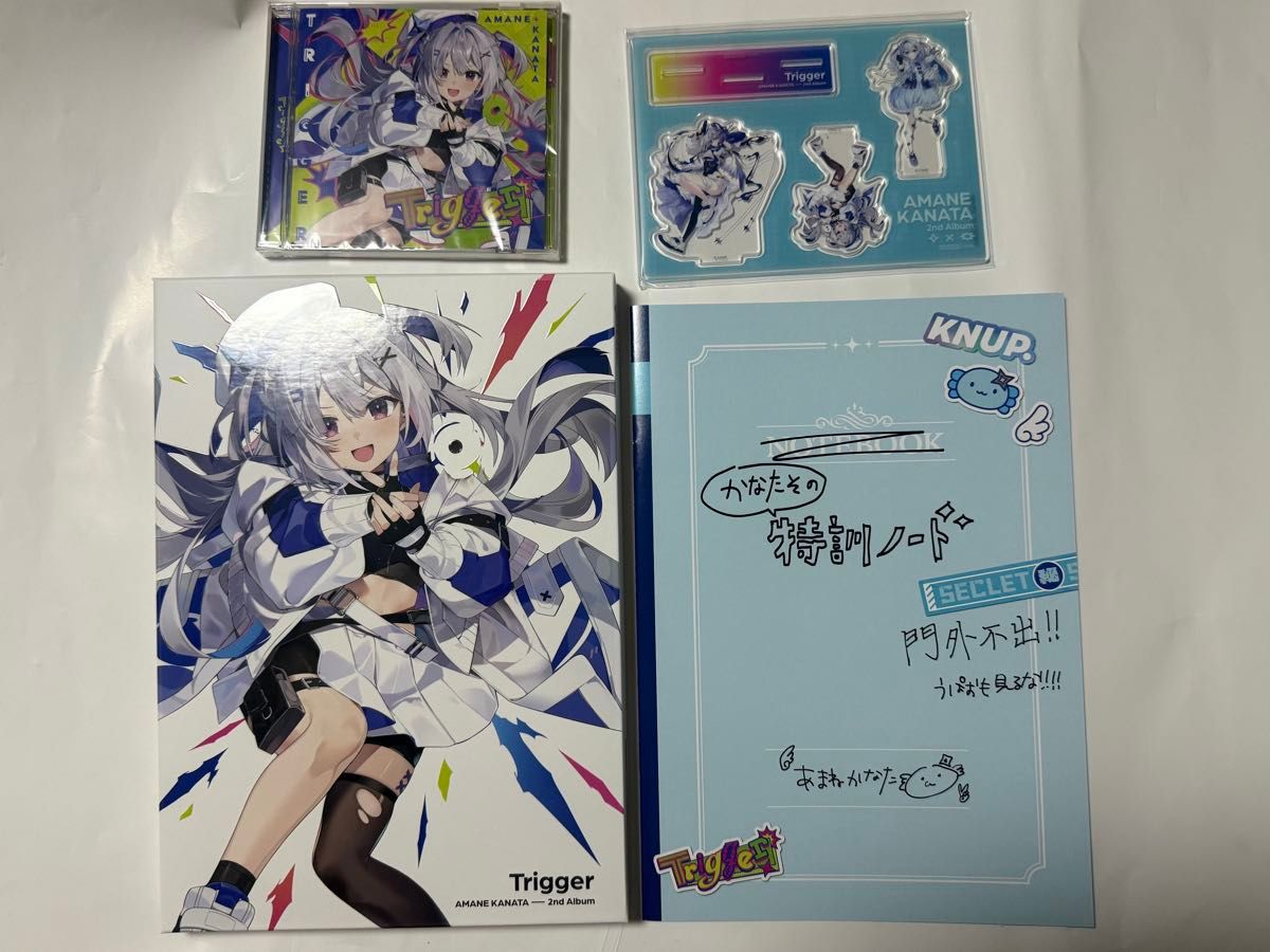 天音かなた 2nd Album『Trigger』完全生産限定盤 ホロカ無し CD