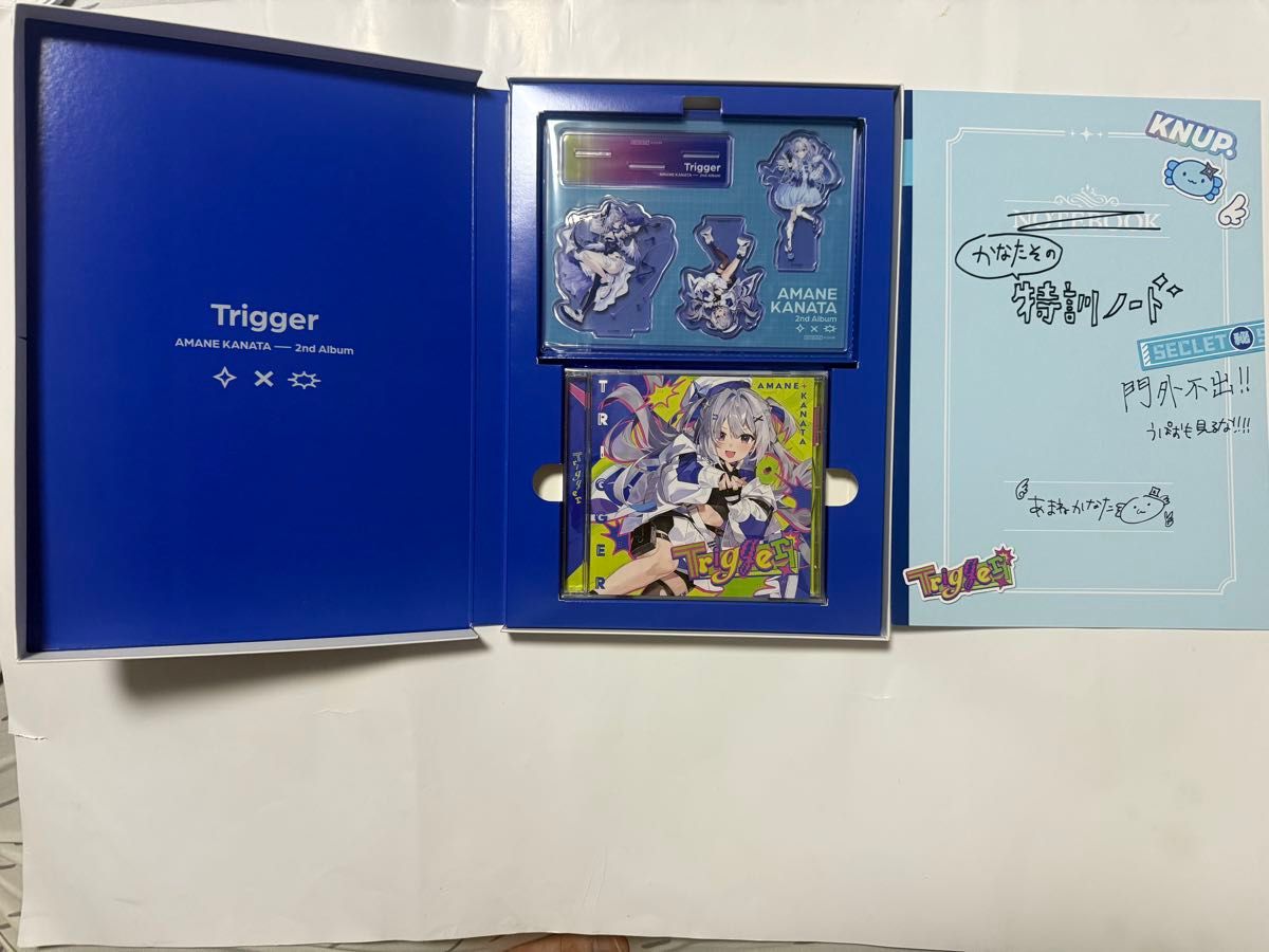 天音かなた 2nd Album『Trigger』完全生産限定盤 ホロカ無し CD