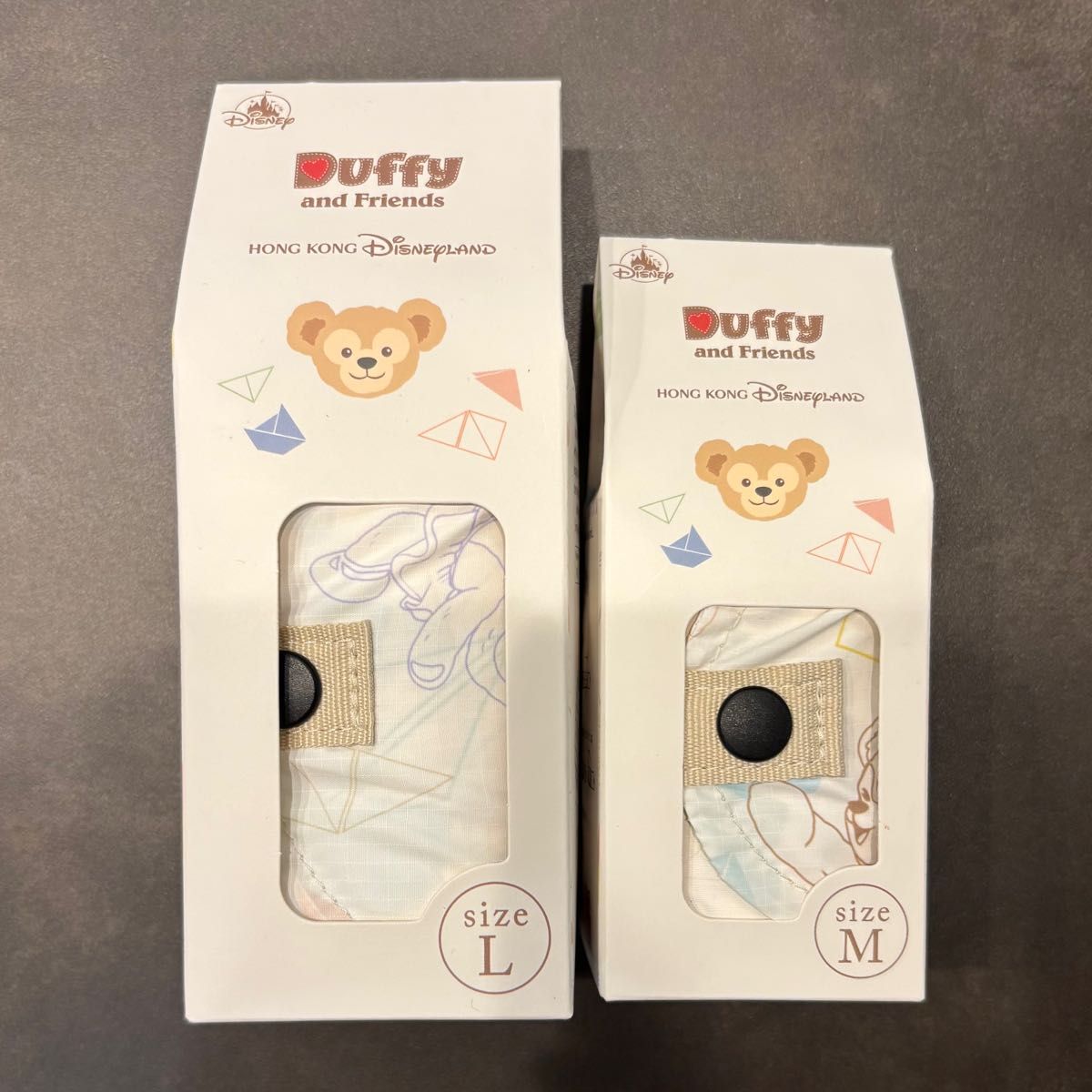 ダッフィー シュパット Mサイズ Lサイズ 香港ディズニー 限定 新品未