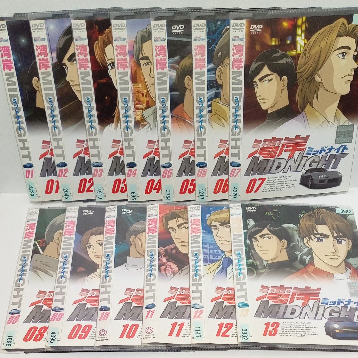 湾岸ミッドナイト MIDNIGHT アニメ レンタル落ち DVD 全13巻