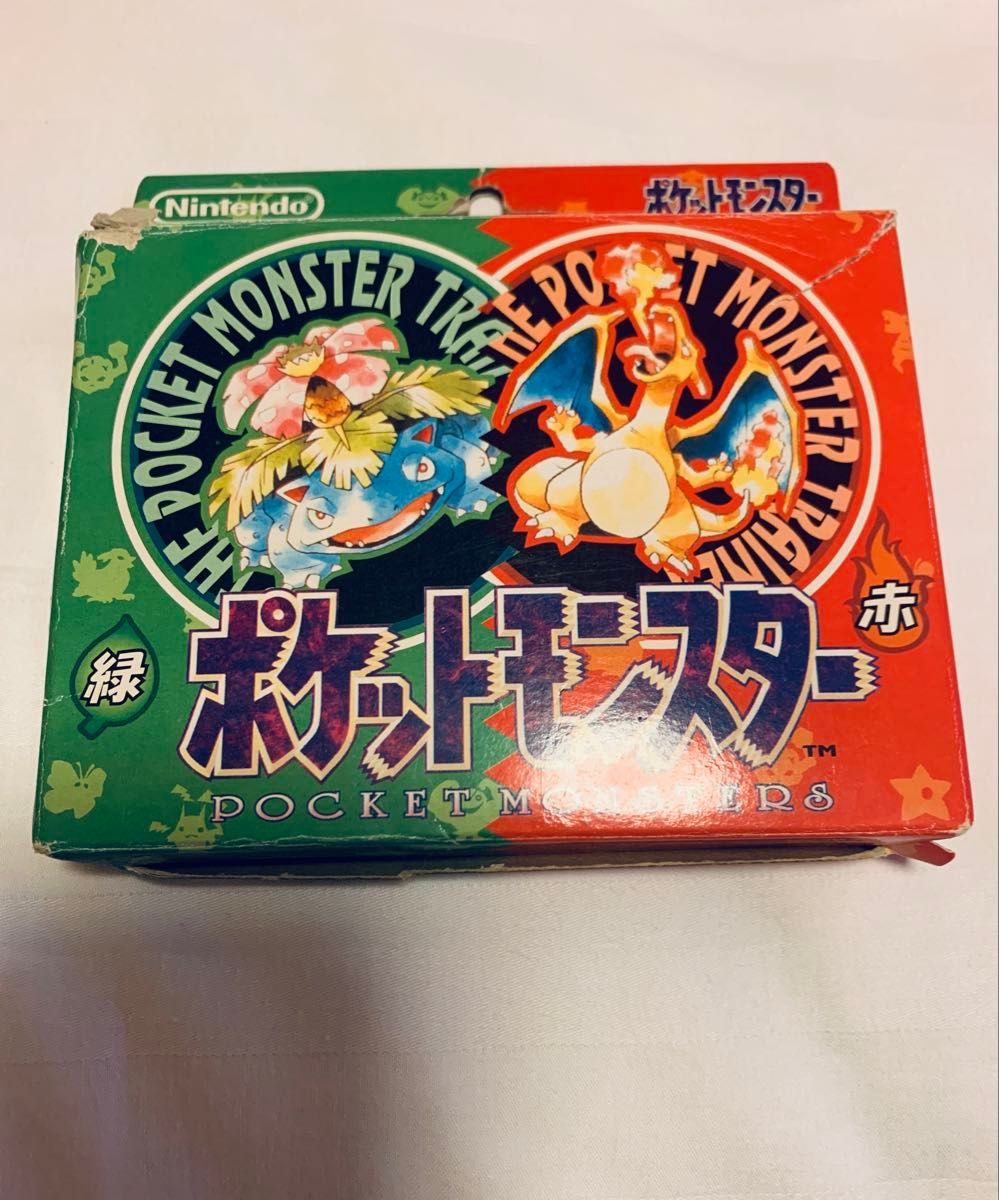 ポケットモンスター トランプ 赤 緑 セット 内袋未開封