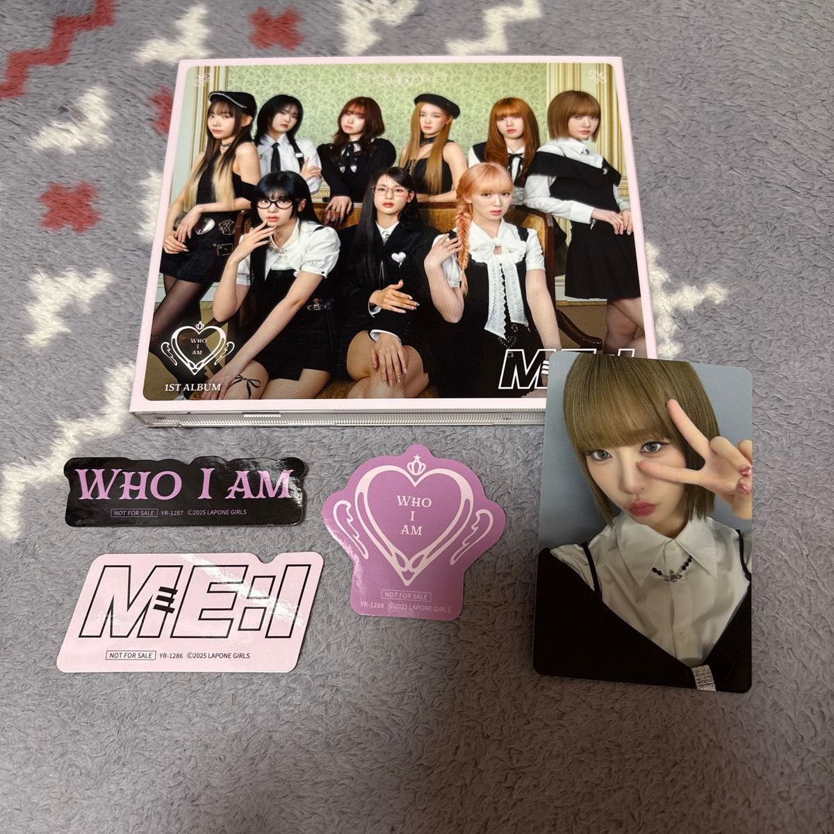 ME:I WHO I AM FC盤CD 全員セット（ポスター・トレカ・カード） ALBUM