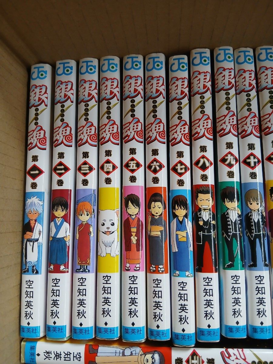 銀魂 1〜21巻 18巻欠品 ＋小説＋公式キャラクターブック｜Yahoo!フリマ