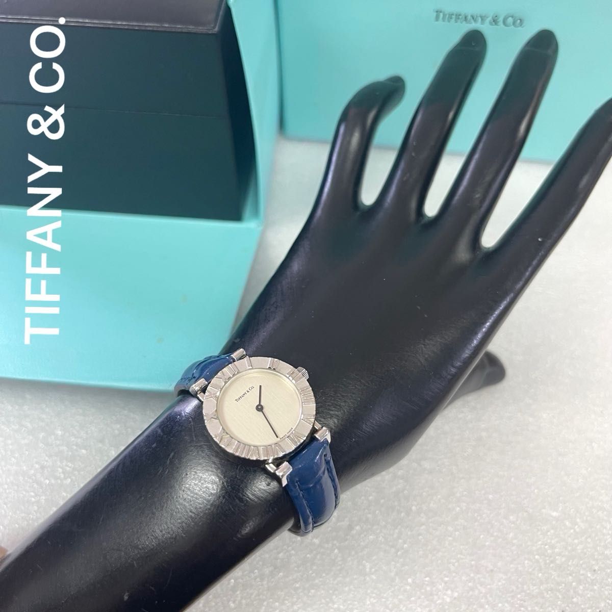 稼働 良品 TIFFANY&Co アトラス レディース腕時計 シルバー925 L0640