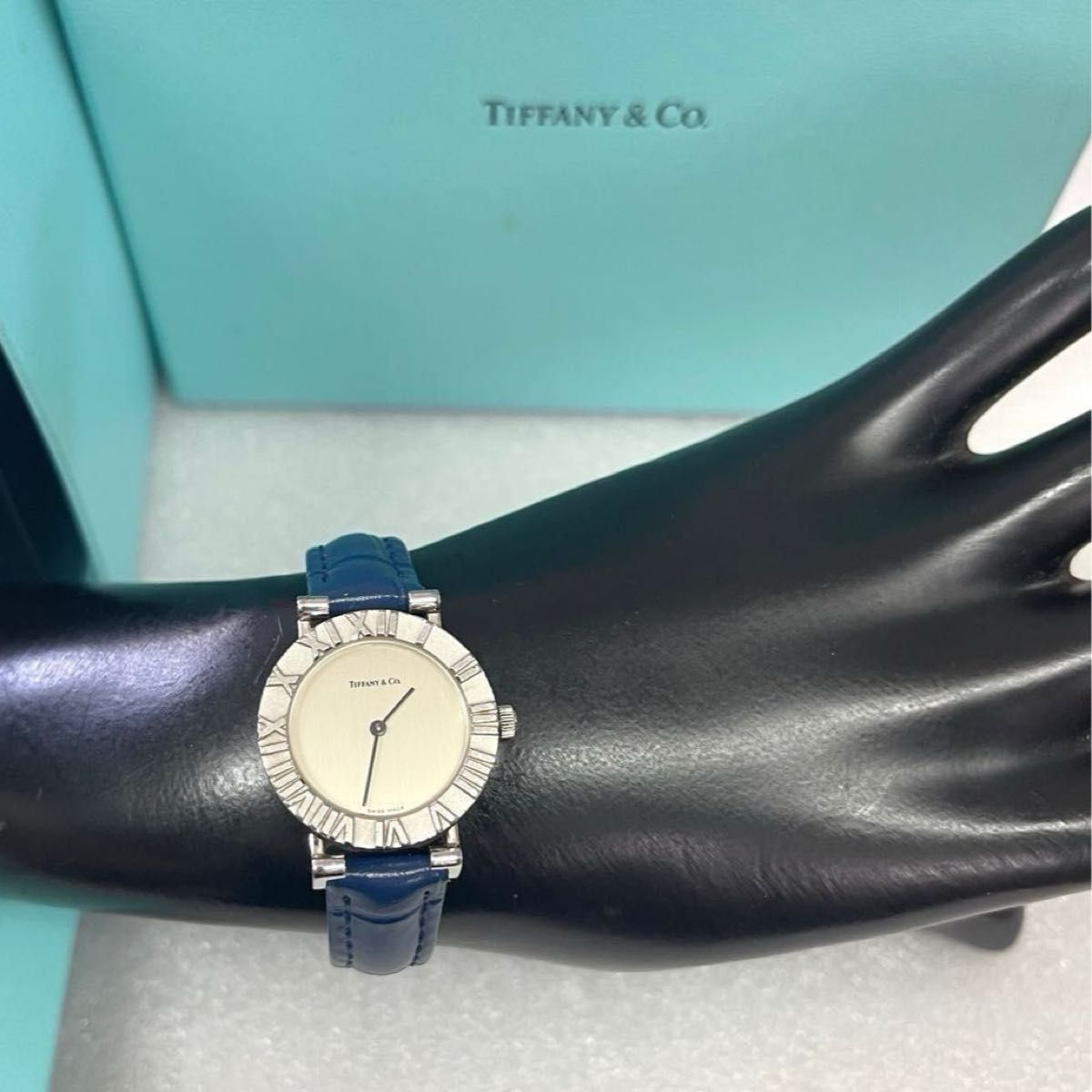 稼働 良品 TIFFANY&Co アトラス レディース腕時計 シルバー925 L0640