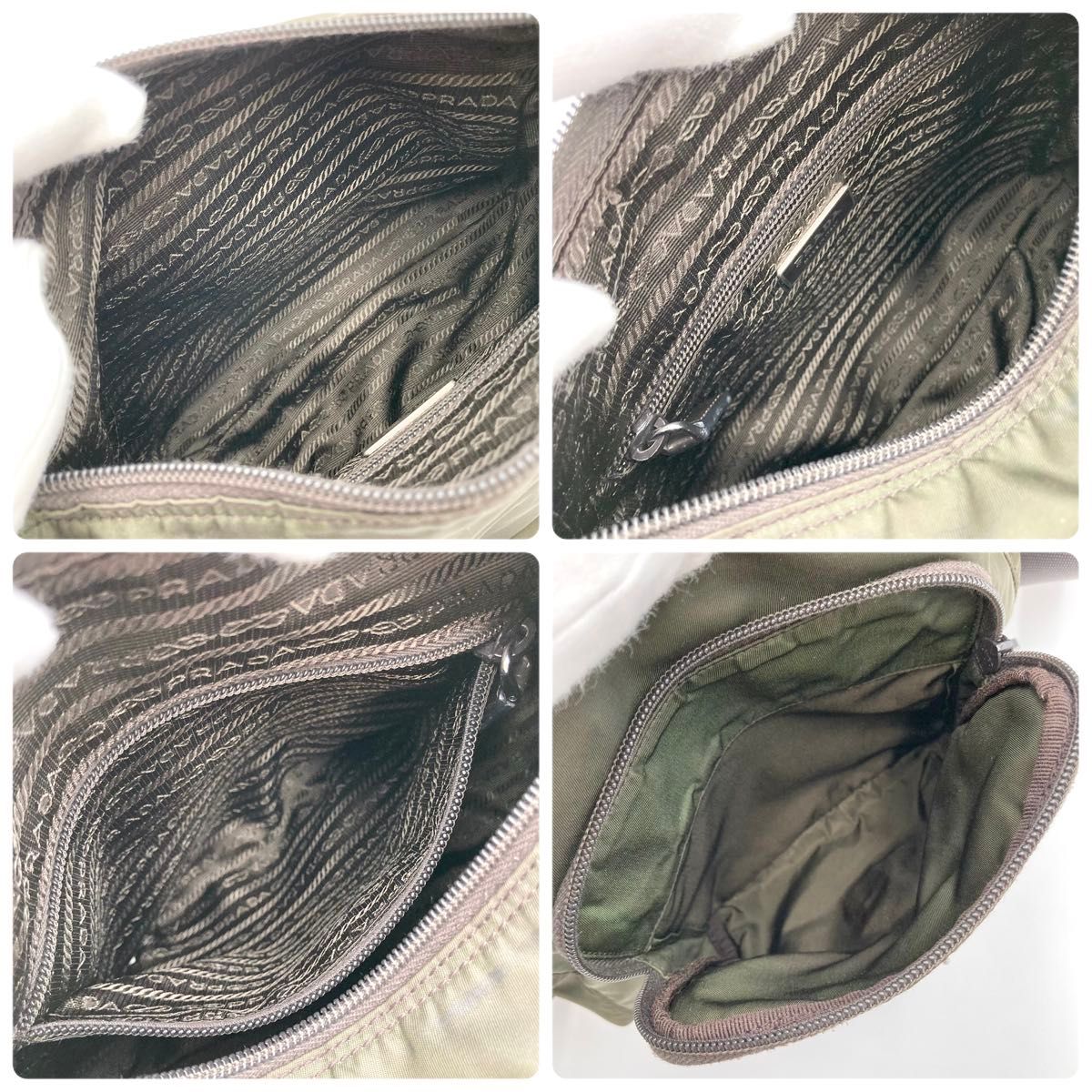 極美品】PRADA プラダ ショルダーバッグ クロスボディ テスート