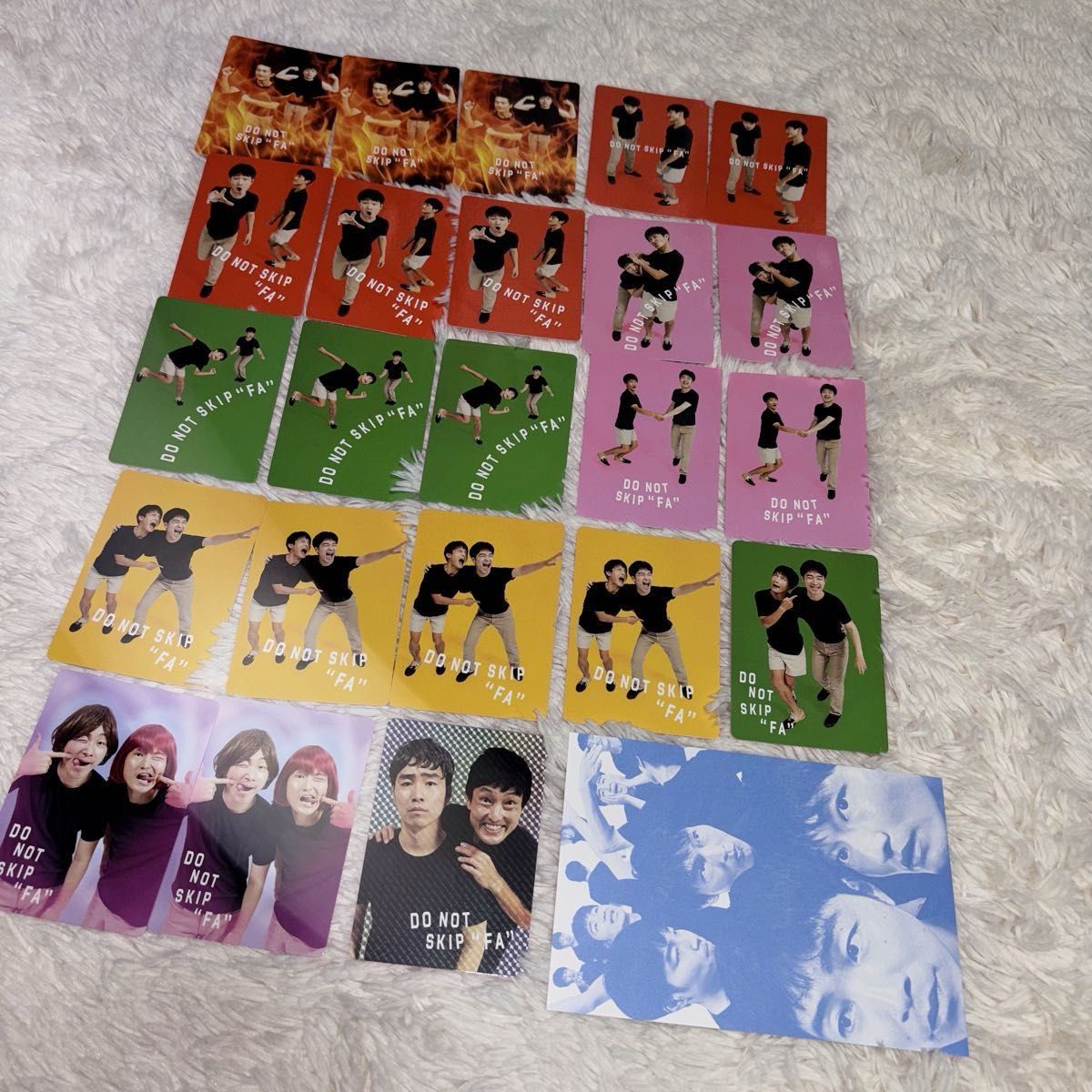 ジャルジャル 単独ライブ ファをぬかないで グッズセット トレカ 23枚