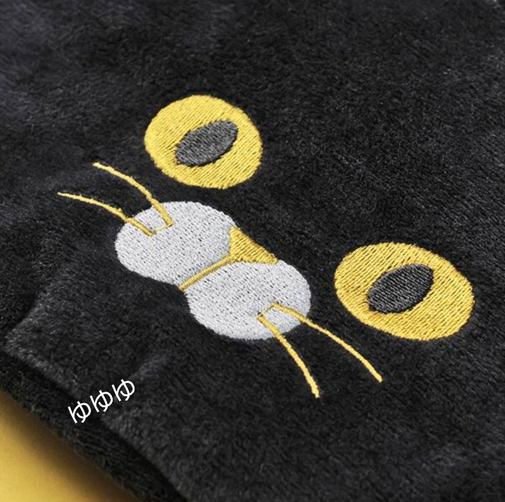 カルディ ねこちゃん巾着 黒猫 クロネコ 巾着ポーチ 巾着バッグ ミニ