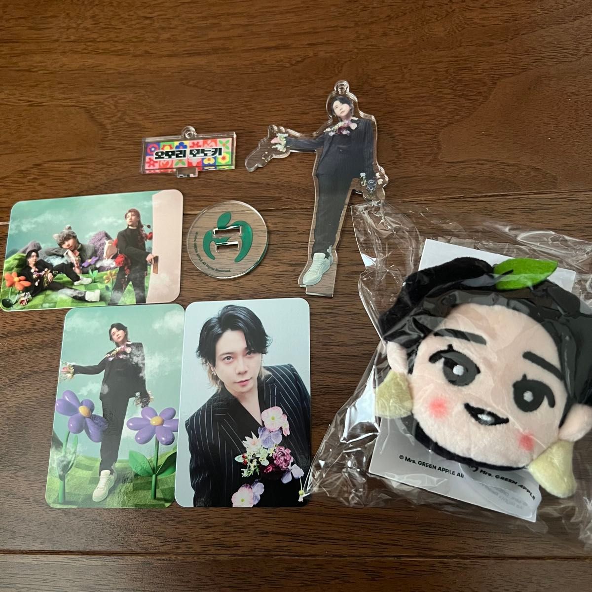 Mrs Green Apple MGA ミセス 大森元貴 韓国 ソウルコン ぬいぐるみ