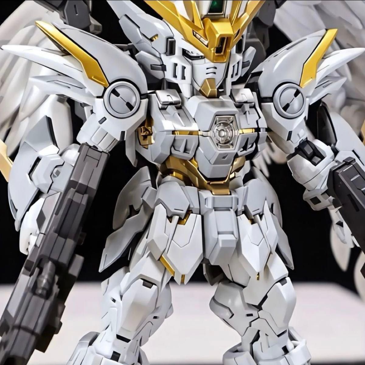 海外製 MGSD ウイングガンダム ゼロ スノーホワイトプレリュード