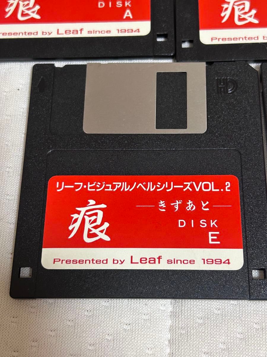 PC-9801 3 5インチソフト 痕〜きずあと〜 [HDD専用/3 5インチ版] 説明