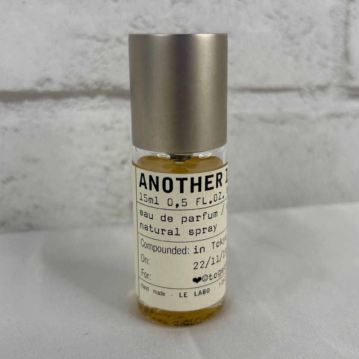 LE LABO】ANOTHER 13 アナザー13 オードパルファン 15ml 8割以上残量