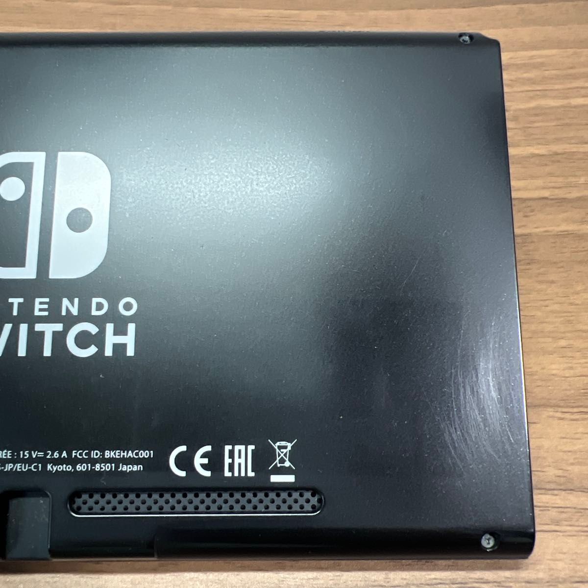 未対策機・画面美品 Nintendo Switch HAC 旧型本体 2017年製 本体のみ