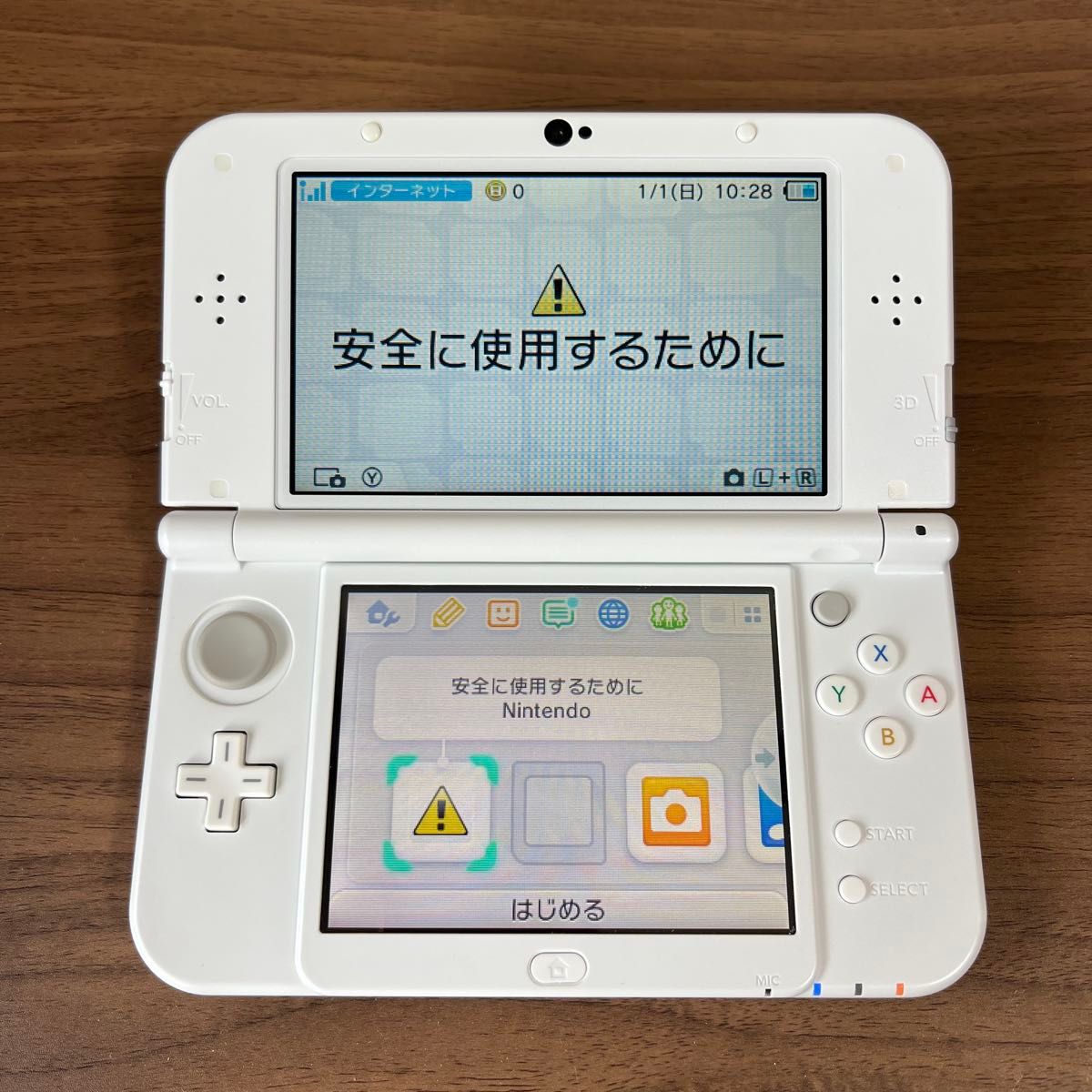 画面良好・本体傷少 New ニンテンドー 3DSLL パールホワイト｜Yahoo