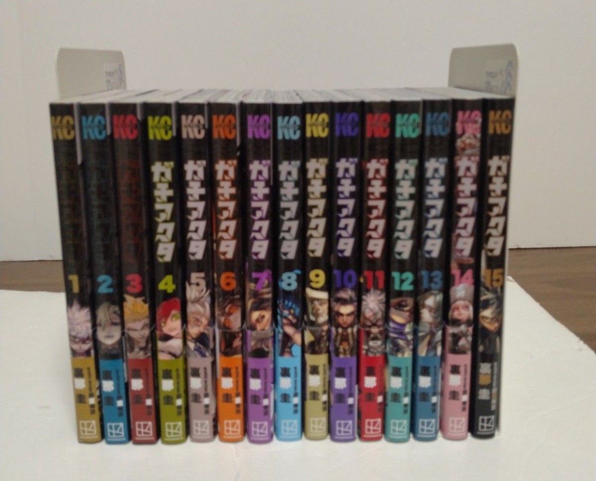 ガチアクタ1~15巻 全巻セット 初版複数 アニメ化 裏那圭 少年マガジン